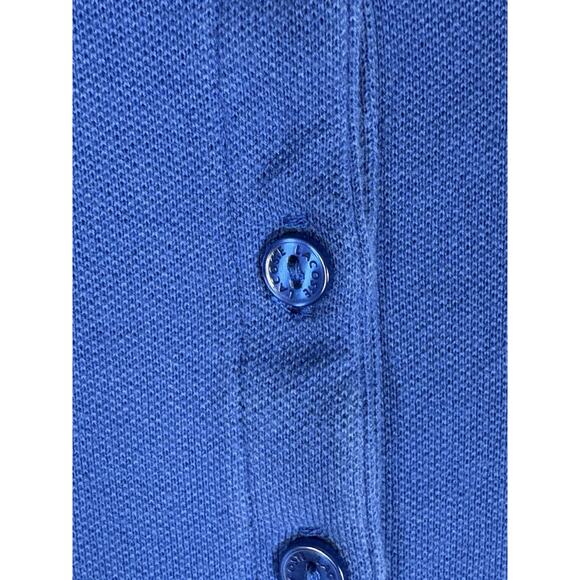 Lacoste Polo Shirt Dress Women’s 32 Small Cobalt Blue Cotton Short Sleeve - Picture 6 of 10